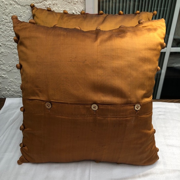 Accent Silk Pillows - Picture 2 of 2